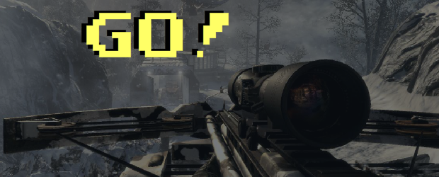   I play a lot of Call of Duty: Black Ops, and every time an online multiplayer game starts up, there are flashing yellow numbers for the countdown before the...